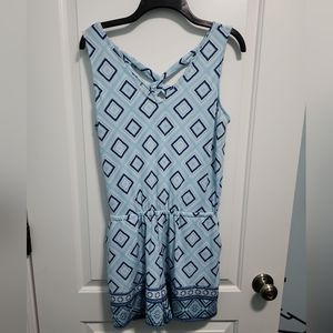 Market & Spruce Blue romper sZ M